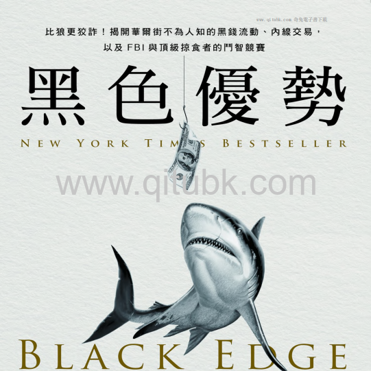 黑色優勢.pdf電子書下載（席拉‧寇哈特卡 (Sheelah Kolhatkar) 著）：比狼更狡詐！揭開華爾街不為人知的黑錢流動、內線交易，以及FBI與頂級掠食者的鬥智競賽