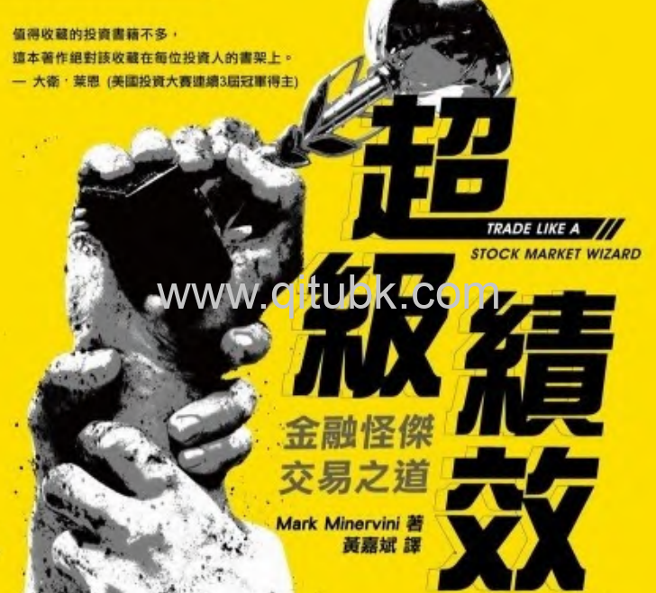 超級績效.pdf电子书下载（Mark Minervini 著）：金融怪傑交易之道