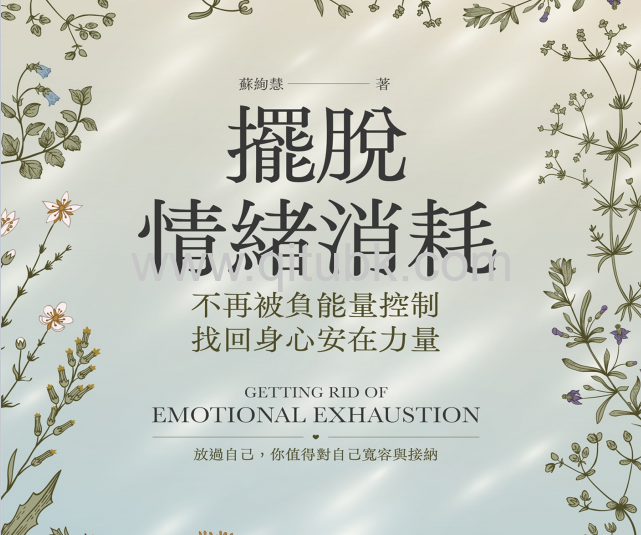 擺脫情緒消耗.pdf電子書下載(蘇絢慧 著):不再被負能量控制,找回身心安在力量