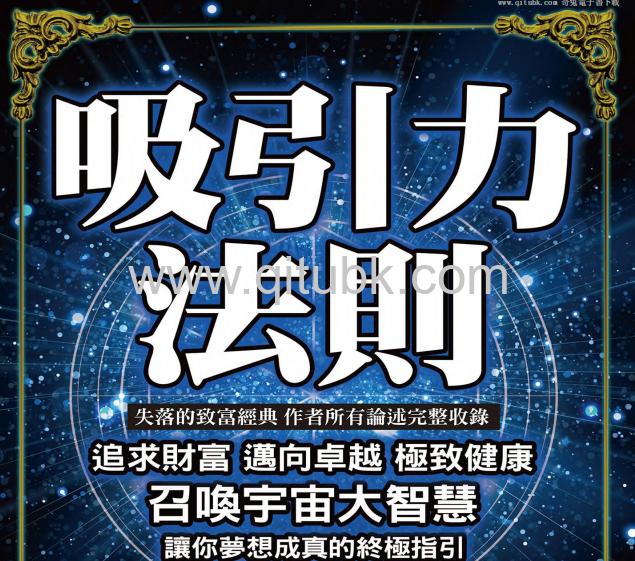 吸引力法則.pdf電子書下載（華勒思 · 華特斯 (Wallace D. Wattles) 著）：追求財富，邁向卓越，極致健康，召喚宇宙大智慧讓你夢想成真的終極指引